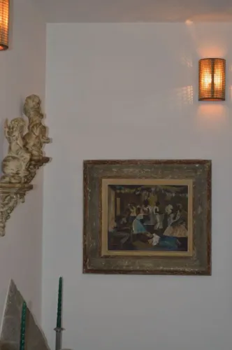 Quadro óleo sobre tela Wilson Tibério