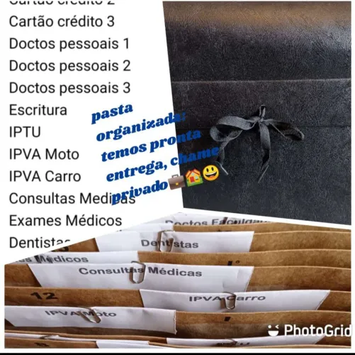 Pasta Organizadora 1 a 31