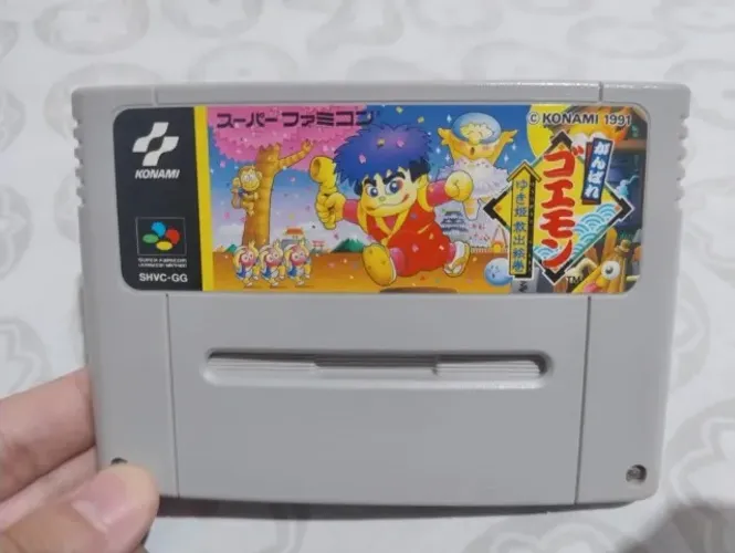 Super Famicom (Nintendo) - Fita original - Super Goemon