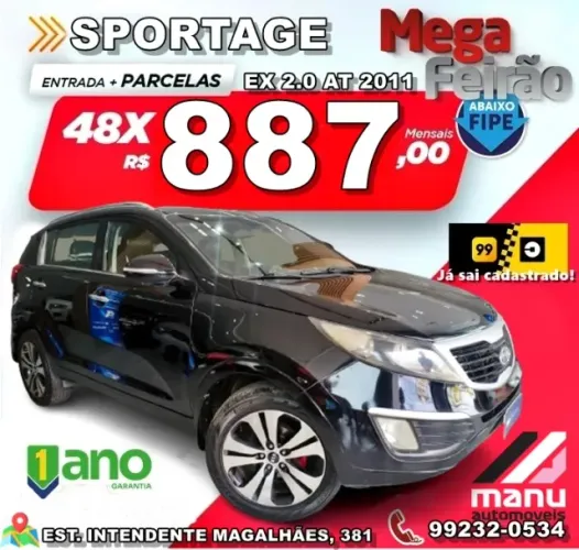 Kia Motors Sportage EX 2.0 16v/ 2.0 16V Flex Aut. 2011