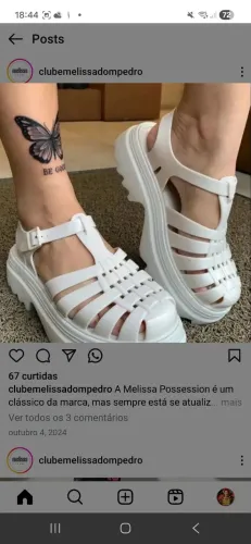 Sandália Melissa 