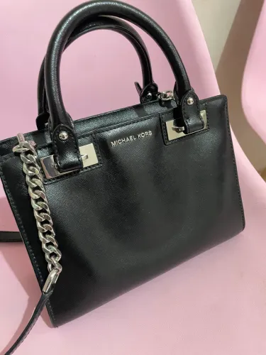 Bolsa Michael Kors Original - Couro Saffiano Preta