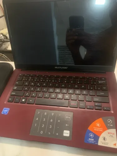 Notebook Multilaser Red 64Gb Netflix integrado processador Intel placa de vídeo intel R