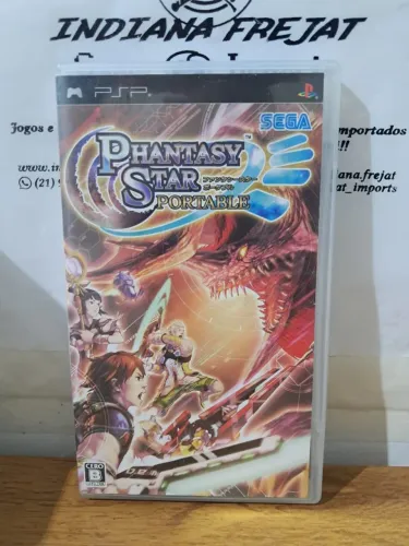 Jogo do PSP Phantasy Star Portable Psp Original Japonês