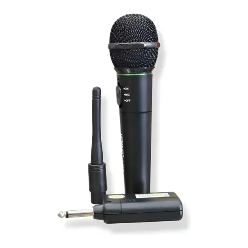 Microfone Sem Fio B-Max BM-242, 10M/30M Alcance - WZetta