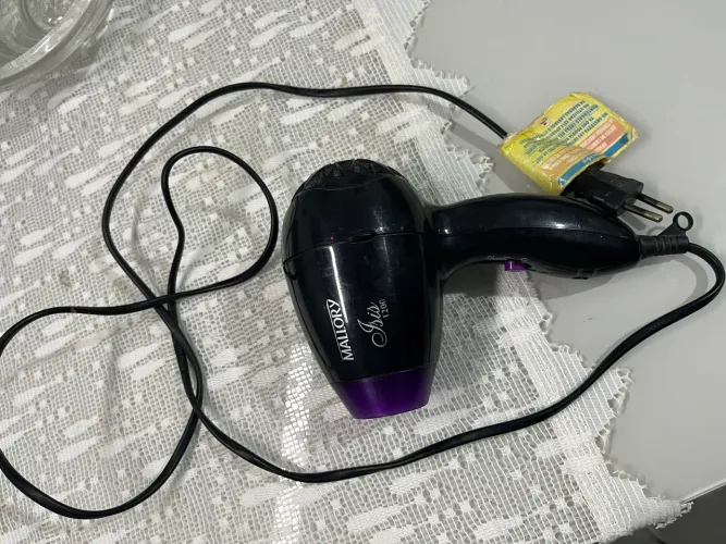 secador de cabelo portátil Mallory Iris 1200