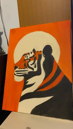 Quadro, pintura aquarela