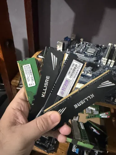 Memórias DDR4 8GB - Valores ja no Anúncio 