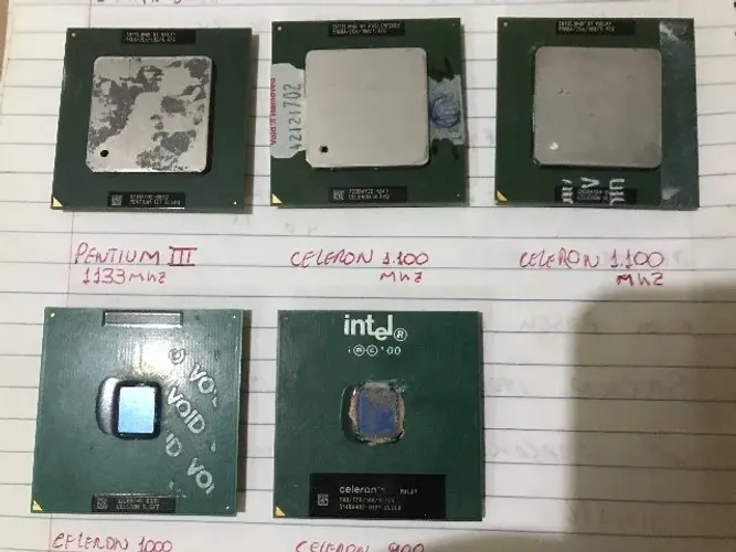 Cpu Intel Pentium III e Celeron