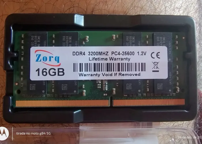 Memória Ram 16gb ddr4 pc4 3200Mhz 1.2V