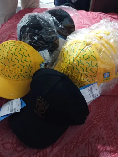 boné da seleção brasileira CBF