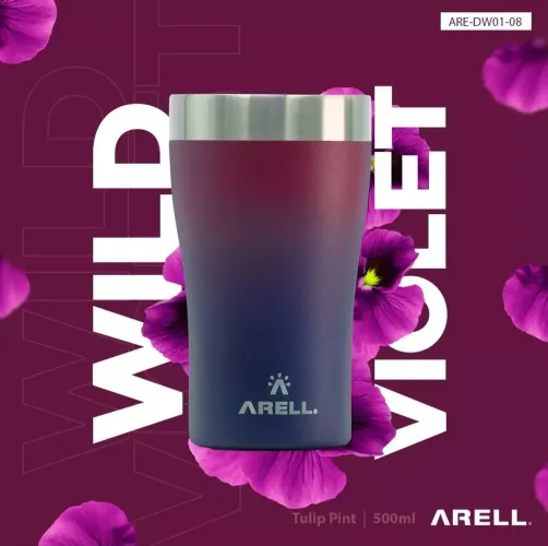 Copo Térmico ARELL Violeta - Novo