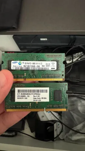 memoria RAM 2gb x2