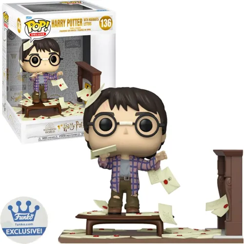 Funko pop! Harry Potter with hogwarts letters (delux)