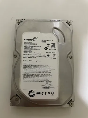 Lote 6 HD 500GB 