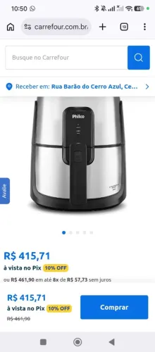 Airfryer nova philco