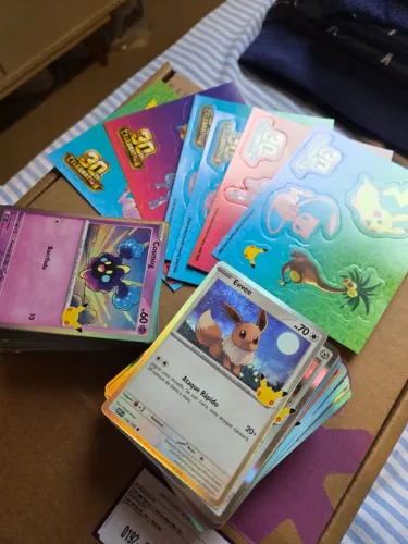 Bulk Cartas Pokémo Tcg (151, 30 anos, Caos Asc, Fogo Fanta...)