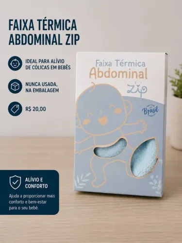 Faixa Térmica Abdominal para bebê