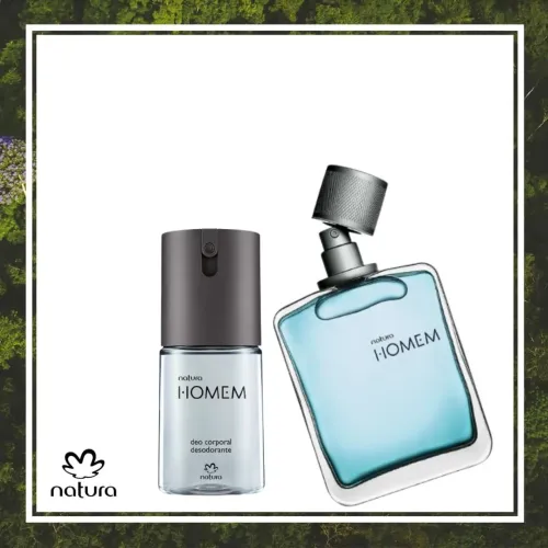 Conjunto Natura Homem - Colônia e Desodorante Corporal Spray