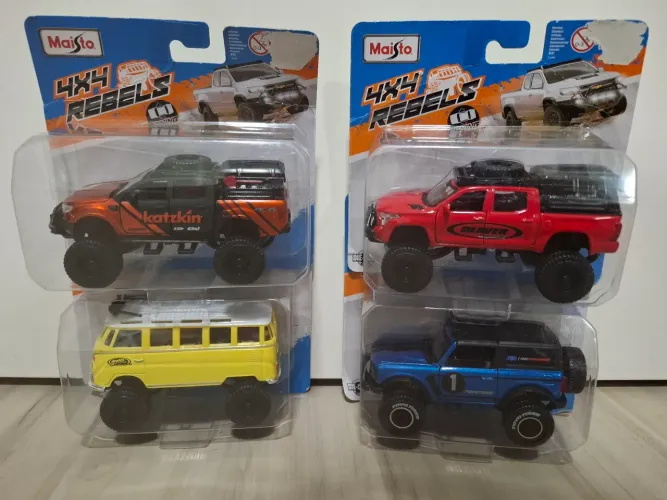 KIT de Miniaturas Maisto Novos