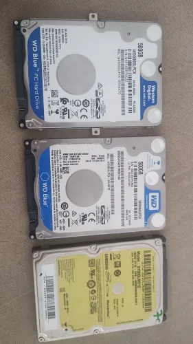 3 HD Sata para notebook