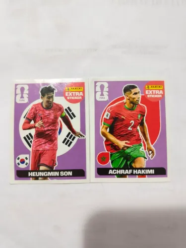 Figurinhas Legends Raridade Regular Hakimi e Son