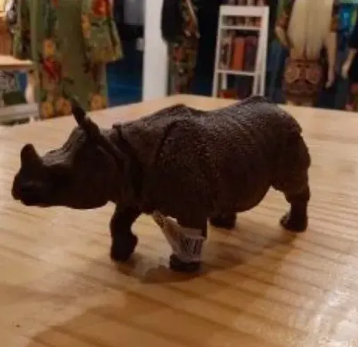Figura de Rinoceronte de Java schleich novo 