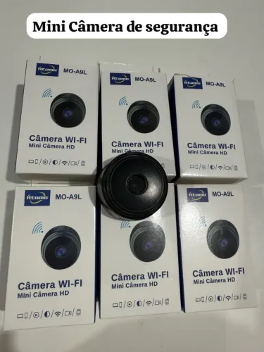 Mini Câmera Wi-Fi HD Segurança | Câmera Espiã Pequena