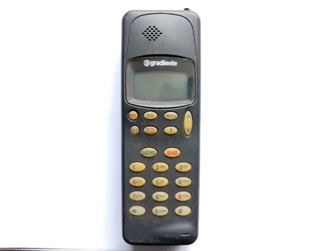 Telefone antigo Gradiente CP 30 - Com defeito