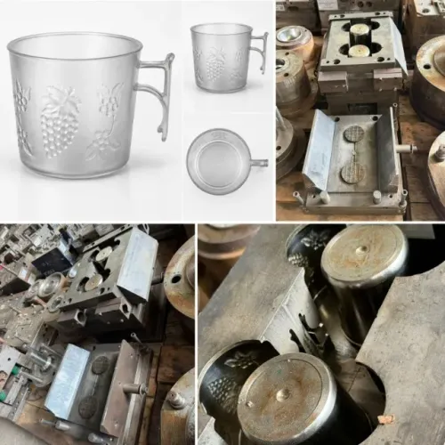 MOLDE DE INJEÇÃO PLÁSTICA - CANECA 300 ML | 2 CAVIDADES