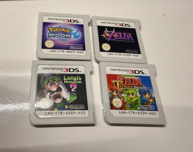 Lote de Jogos originais do Nintendo 3DS