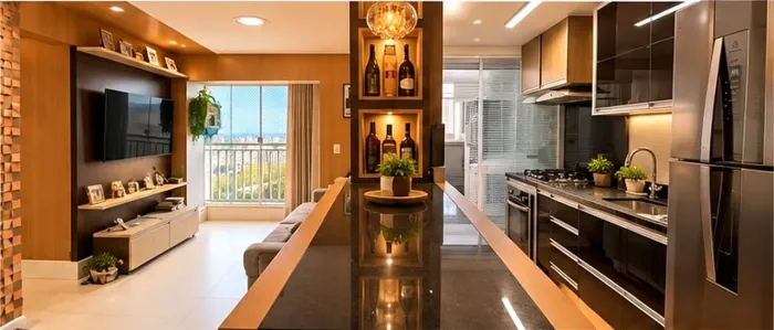 APARTAMENTO DE 3 QUARTOS À VENDA | CONDOMÍNIO VENTURA  SAMAMBAIA SUL
