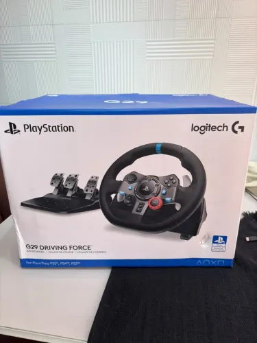 Volante Gamer Logitech G29 Driving Force e Pedais