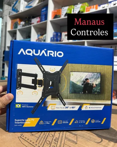 Suporte de Tv Tri-Articulado 26 - 60 Polegadas