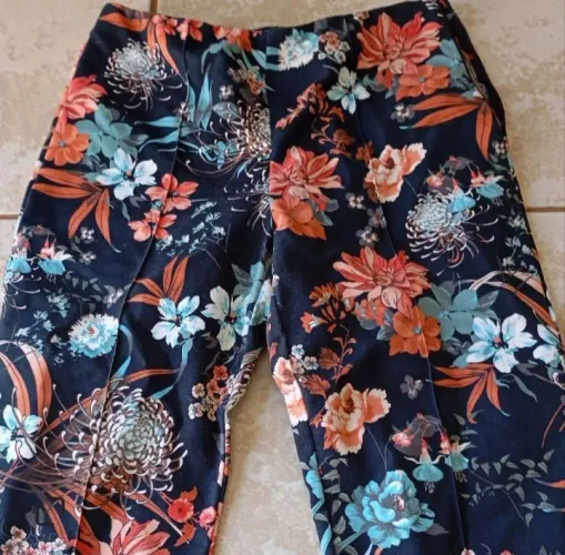 Calça feminina Zara flare tamanho 38