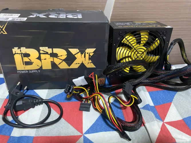 Fonte ATX BRX 500W (B-AS500W80P)