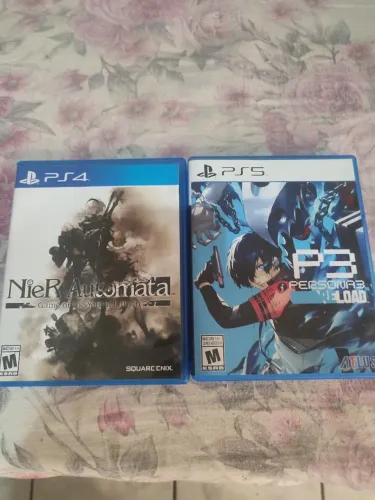 Persona 3 reload e Nier automata