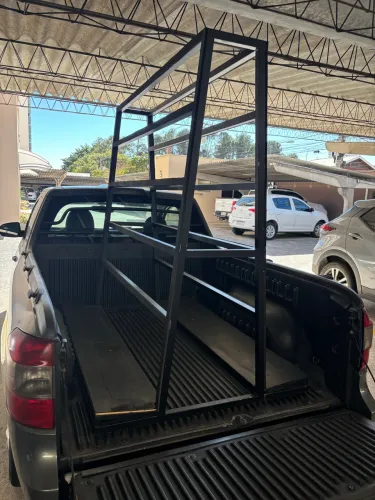 Cavalete para transporte de vidros