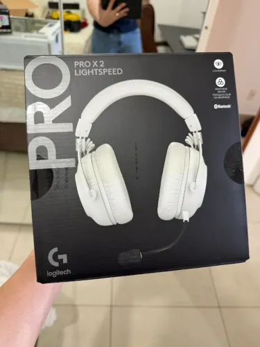 Headset Gamer Logitech G Pro X 2 Lightspeed Sem Fio Branco