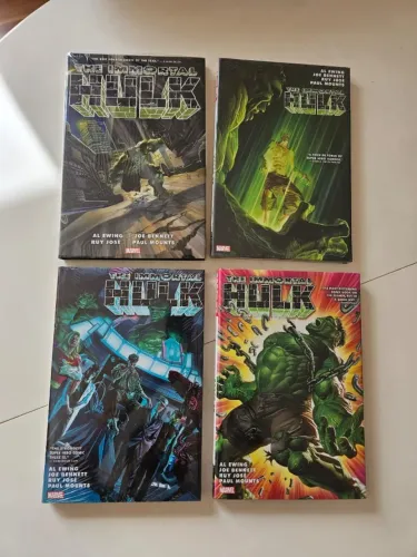 The Immortal Hulk Vol. 1, 2, 3 e 4 - Al Ewing - OHC (Inglês)