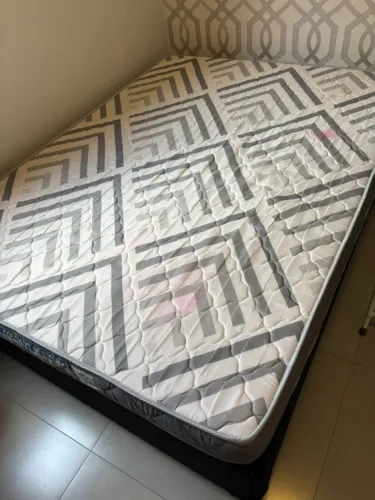 Colchão Ortobom Casal + Cama box Casal