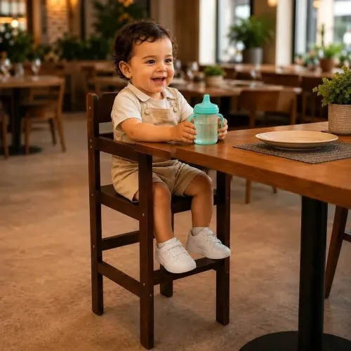 Cadeira infantil alta para restaurantes