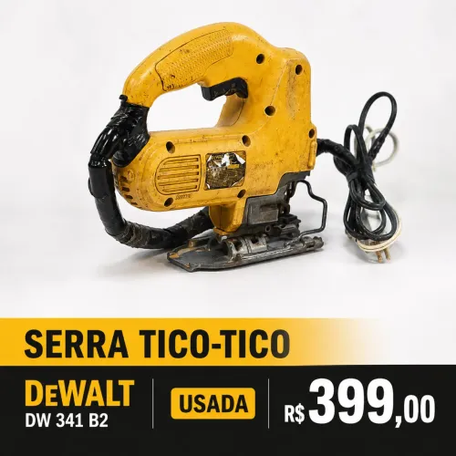 Serra tico -tico Dewalt usada