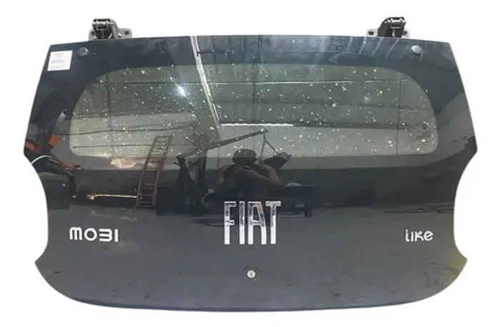 Tampa De Mala Fiat Mobi Like 2020 Sem Limpador Traseiro Preto