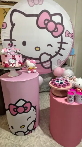 Kit apegue e monte mais capa Hello Kitty 