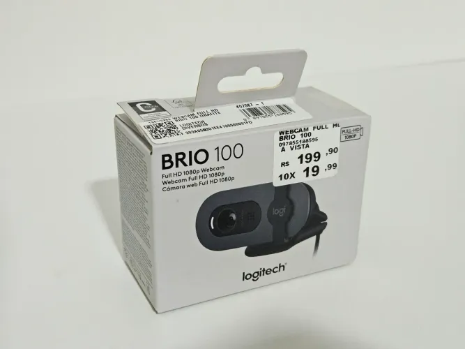 Webcam Logitech Brio 100 Seminova