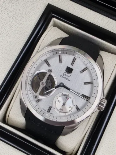 Relogio TAG Heuer Pendulum Automatico Fundo Branco LINHA PREMIUM AAA EM 10X SEM JUROS