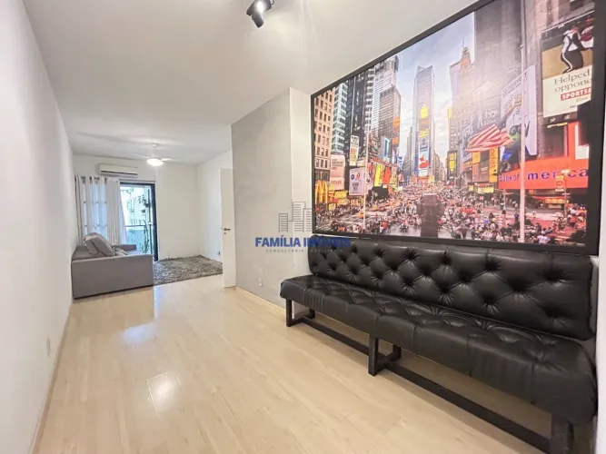 Apartamento à venda 3 quartos suíte 1 vaga Aparecida Santos/SP