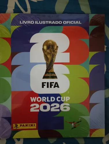 Álbum da copa 2026 capa dura ( lacrado não contém figurinhas)