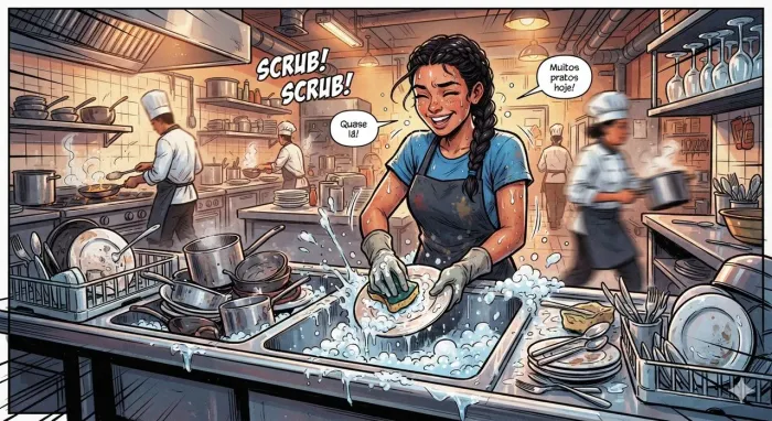 Ajudante de cozinha